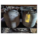 Pair of Industrial canister/cylinders
