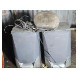 3 Aiwa speakers