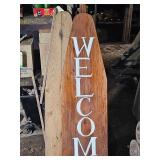 Antique wood ironing boards
