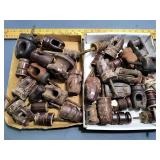 2 Flats of Ceramic Insulators