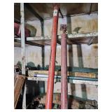 Two floor jacks
