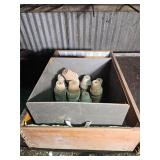 Two drawers and mini clay pots