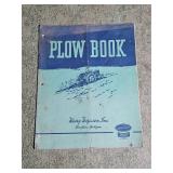 Original Ferguson Ford tractor plow book