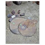 Fan blade and various saw blades