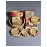 Vintage IH tractor part boxes all empty