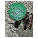 John Deere applicator with embossed lid vintage
