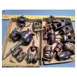 2 Flats of Ceramic Insulators