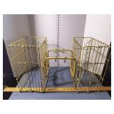 Vintage Bicycle/motorcycle storage baskets