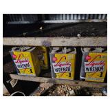 Five cans of liquid wrench
