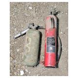 Vintage fire extinguisher, Plus more