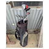 Ultra golf clubs and golf bag