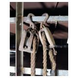 Antique Block & Tackle