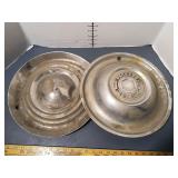 Vintage Packard and Pontiac Hub Caps