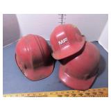 3 Hard Helmets