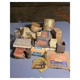 Empty parts boxes and containers