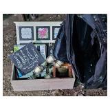 Home decor and luggage