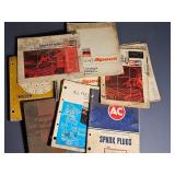 Vintage Ford and champion spark plug manuals erc