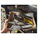 Collection of vintage oil spouts