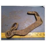 Large antique Logging dog hook
