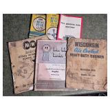 Vintage ephemera / tractor manuals