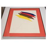 VINTAGE SIGNED & NUMBERED LITHO ABSTRACT FORMS
