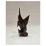 VINTAGE IRONWOOD CARVED SWORD FISH