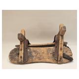 ANTIQUE WOODEN PACK SADDLE