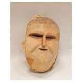 COLOMBIA CARVED BALSA WOOD FACE & BARK HOOD