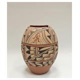 VINTAGE B. TOYA JEMEZ POTTERY VASE TALL