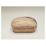 VINTAGE HAND CARVED SOAPSTONE TRINKIT BOX