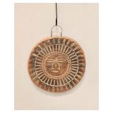 MEXICO HANGING POTTERY SUN FACE