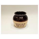 VINTAGE SMALL BOSTON BAKED BEANS CERAMIC JAR