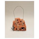 VINTAGE J BOWER CERAMIC PUEBLO NIGHT LIGHT