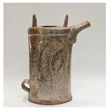 VINTAGE STUDIO LARGE CERAMIC PITCHER UNIQUE GLAZE