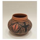 VINTAGE JEMEZ POTTERY SMALL VASE SIGNED