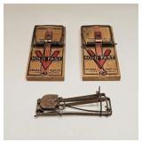 VINTAGE ANIMAL TRAPS
