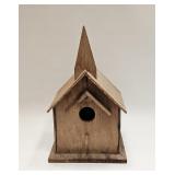 VINTAGE HAND MADE BIRDHOUSE STEEPLE DESIGN