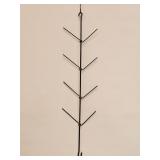 PRIMITIVE WIRE INDIAN CORN COB HANGING DRYING RACK