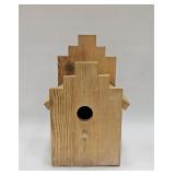 VINTAGE HAND MADE WOOD SOTHWESTERN BIRDHOUSE
