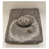 VINTAGE EARLY SOUTHWESTERN BASALT METATE & MANO