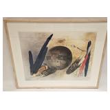 VINTAGE SOUTHWEST LITHOGRAPH UNSIGNED