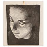 UNSIGNED LADY PORTRAIT PAINTING