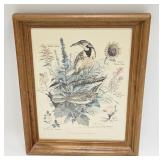 VINTAGE BIRD PRINT