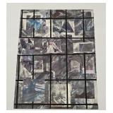 VTG 1990 ARTIST SIGNED MIXED MEDIA ABSTRACT