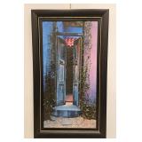 VINTAGE R. GERTZ GICLEE FEATURING A DOORWAY