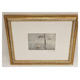 VINTAGE WATERCOLOR SIGNED STONY CREEK