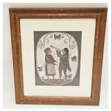 R DAVEY VINTAGE PRINT