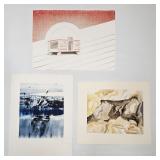 VINTAGE WORKS ON PAPER LOT UNFRAMED