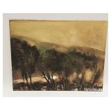 IMPRESSIONIST LANDSCAPE PAINTING UNSIGNED