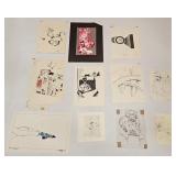 WORKS ON PAPER ARTIST STUDIES